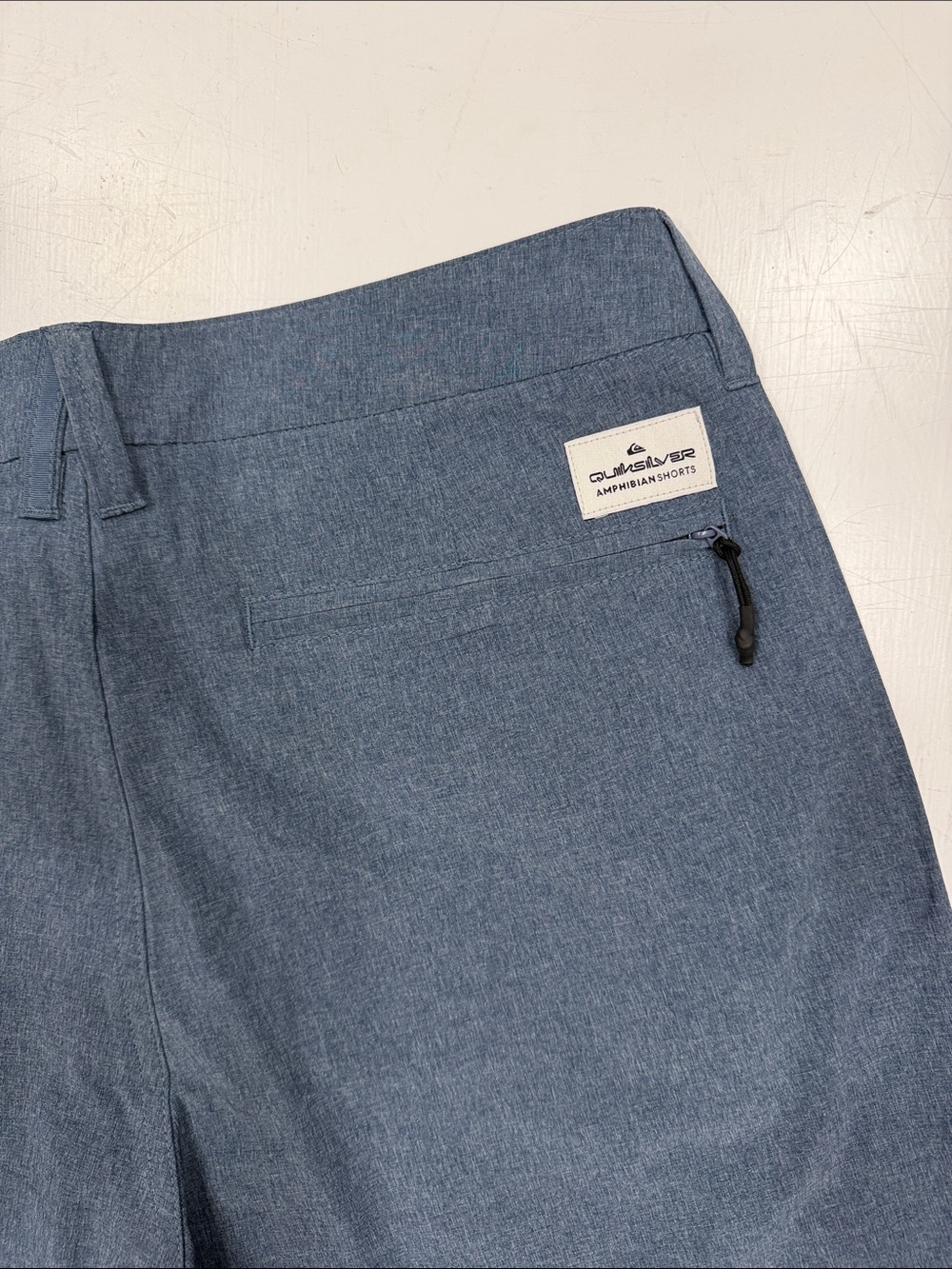 Quiksilver Men's Heather Navy Hybrid Shorts - Picture 3 of 4